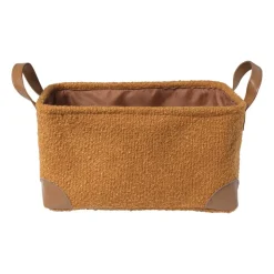 Xenos Mand boucle - bruin - 17x33x23 cm- Manden|Manden