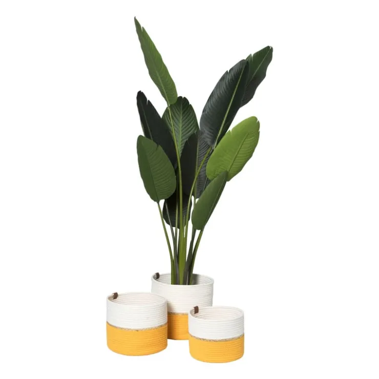 Xenos Mand colors hoog - diverse varianten - ø30x26 cm- Manden|Manden