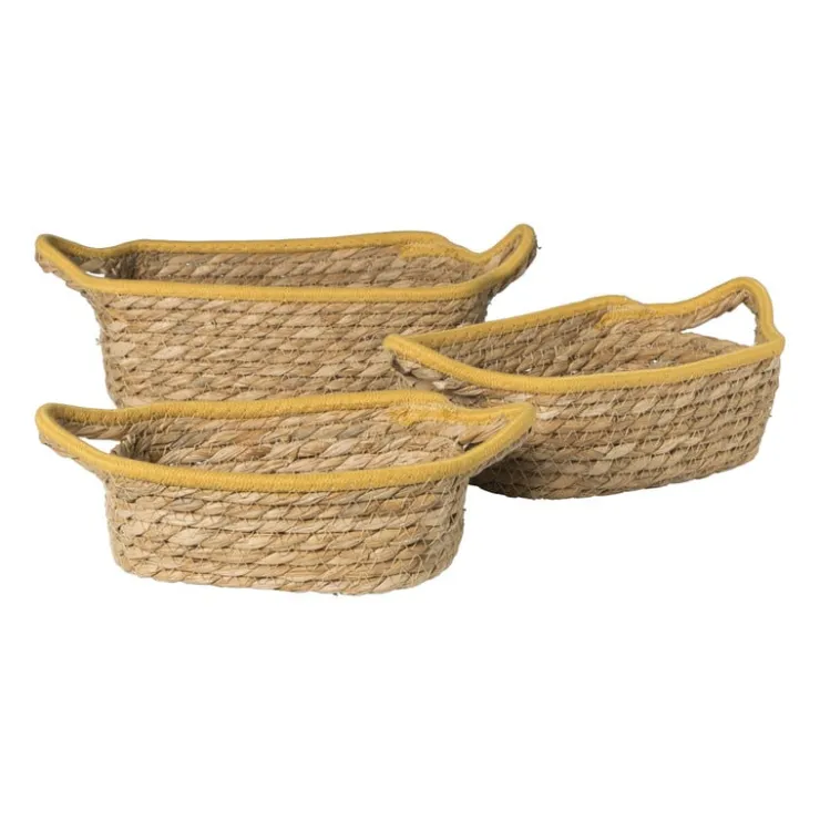 Xenos Mand Jip - 7x20x15 cm - diverse kleuren- Manden|Manden