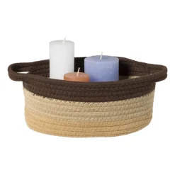 Xenos Mand Jos - 12x27x20 cm - diverse kleuren- Manden|Manden