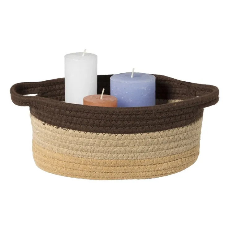 Xenos Mand Jos - 12x27x20 cm - diverse kleuren- Manden|Manden