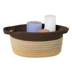 Xenos Mand Jos - 11x24x16 cm - diverse kleuren- Manden|Manden