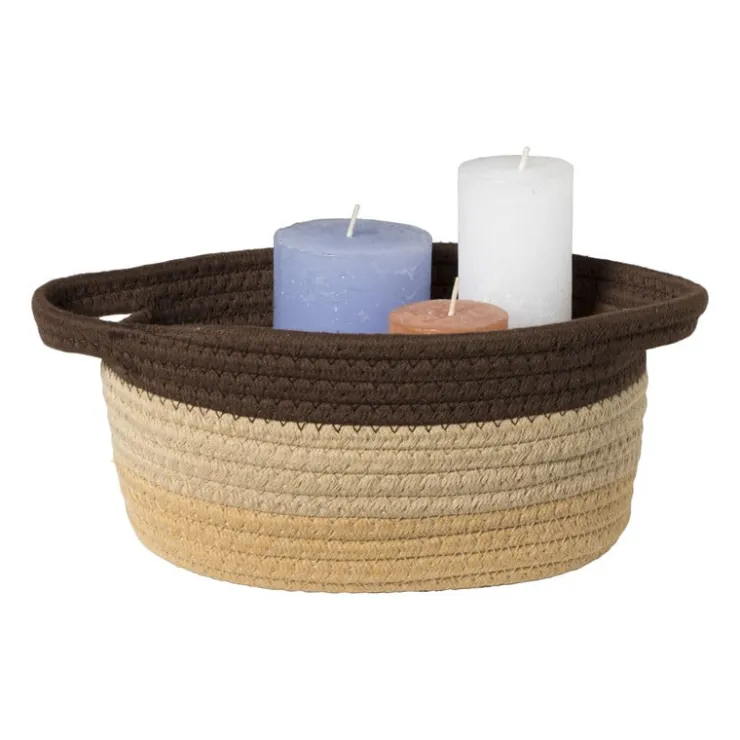 Xenos Mand Jos - 11x24x16 cm - diverse kleuren- Manden|Manden