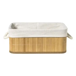 Xenos Mand levi met deksel - 34,5x24x14 cm- Manden|Manden