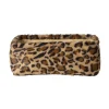Xenos Mand luipaard - 13x33x23 cm - bruin/beige- Manden|Manden