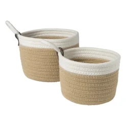 Xenos Mand met clip Mick - ø18x13 cm- Manden|Manden