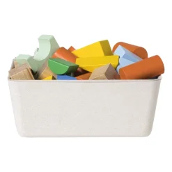 Xenos Mand vilt - wit - 9x22x16 cm- Manden|Manden