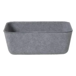 Xenos Mand vilt klein - grijs - 5.5x15x10 cm- Manden|Manden