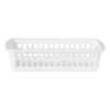 Xenos Mandje wit - 4.5x19x9.2 cm- Manden|Manden