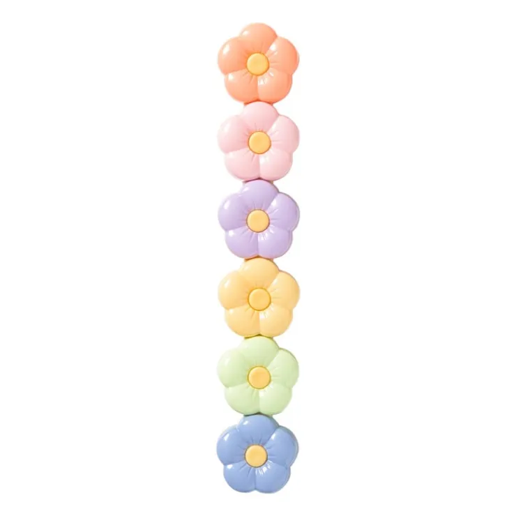Xenos Markeerstift bloem - set van 6- Stiften