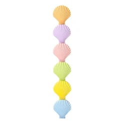 Xenos Markeerstiften schelpen - set van 6- Stiften