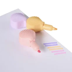 Xenos Markeerstiften schelpen - set van 6- Stiften