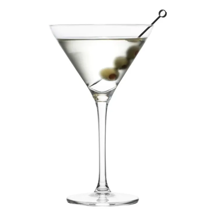 Xenos Martini glazen royal leerdam - 260 ml - set van 4- Cocktailglazen|Glazensets
