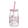 Xenos Mason jar aardbei - 450 ml- Mason Jars