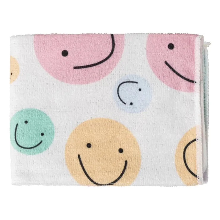 Xenos Microvezeldoekjes smiley - set van 2- Schoonmaakdoekjes