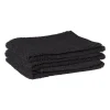 Xenos Microvezeldoekjes zwart - set van 3 - 32x36 cm- Schoonmaakdoekjes
