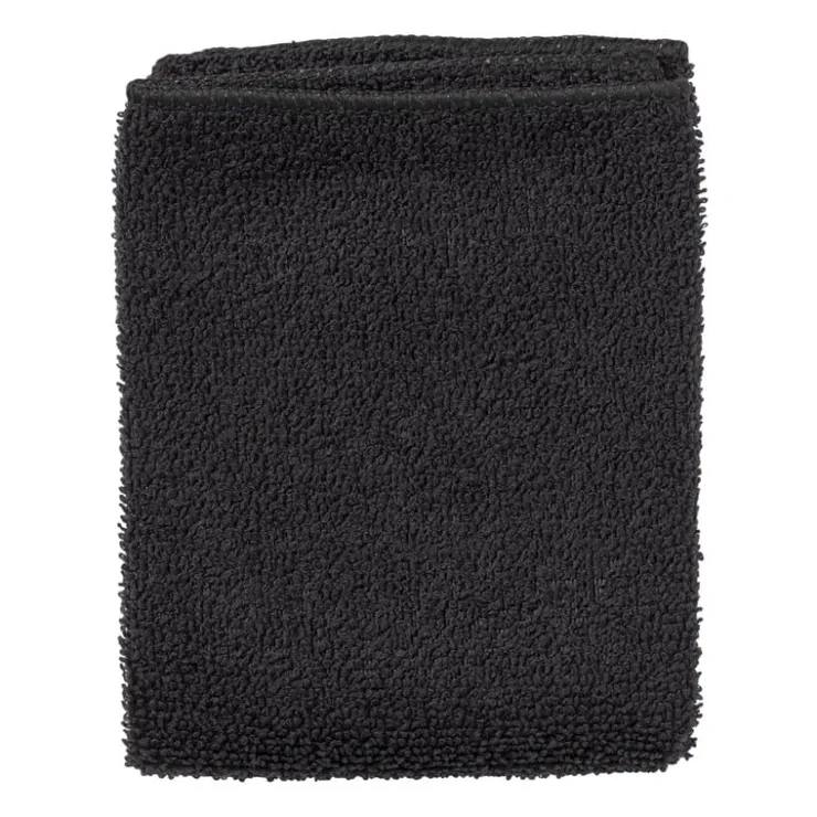 Xenos Microvezeldoekjes zwart - set van 3 - 32x36 cm- Schoonmaakdoekjes