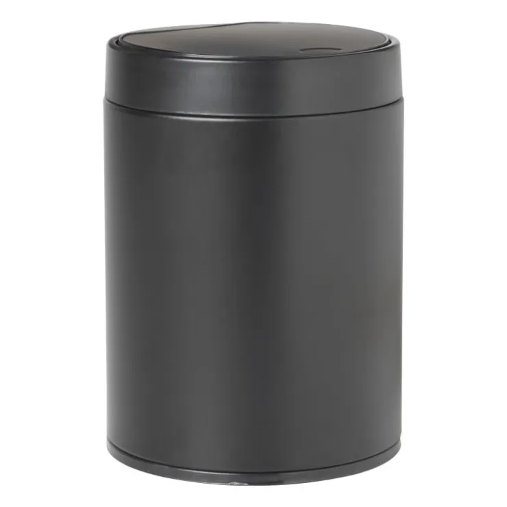 Xenos Mini pedaalemmer - 1.5 liter - zwart- Pedaalemmers
