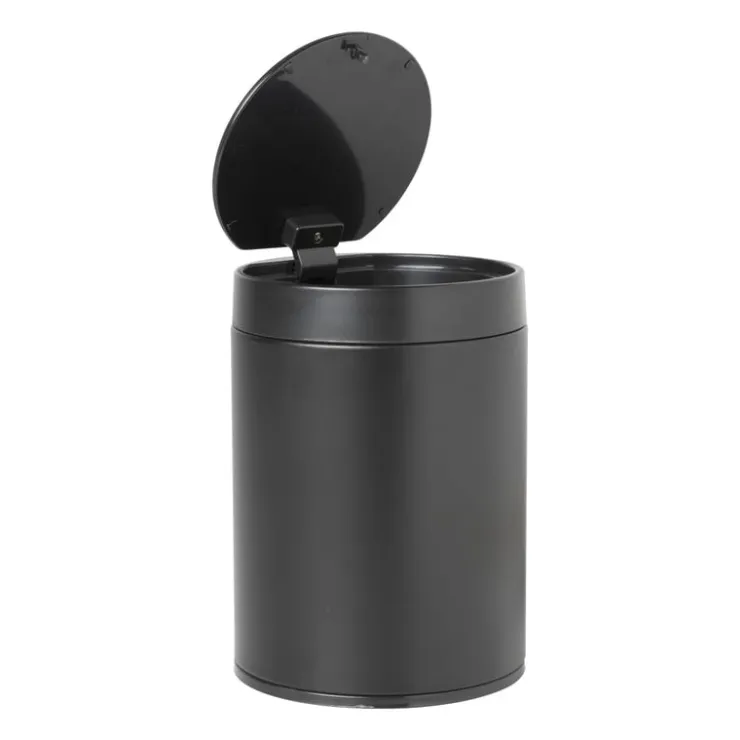 Xenos Mini pedaalemmer - 1.5 liter - zwart- Pedaalemmers