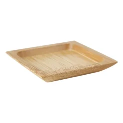 Xenos Mini schaaltje bamboe - 6x6 cm- Buitenservies|Schalen
