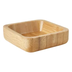 Xenos Mini schaaltje bamboe - 7x7 cm- Buitenservies|Schalen