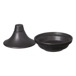 Xenos Mini tajine - mat zwart - ø10.5 cm- Ovenschalen