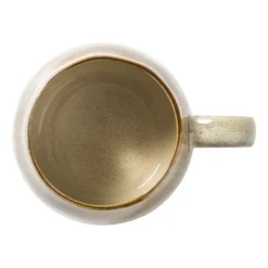 Xenos Mok bol reactive glaze - bruin - 480 ml- Mokken