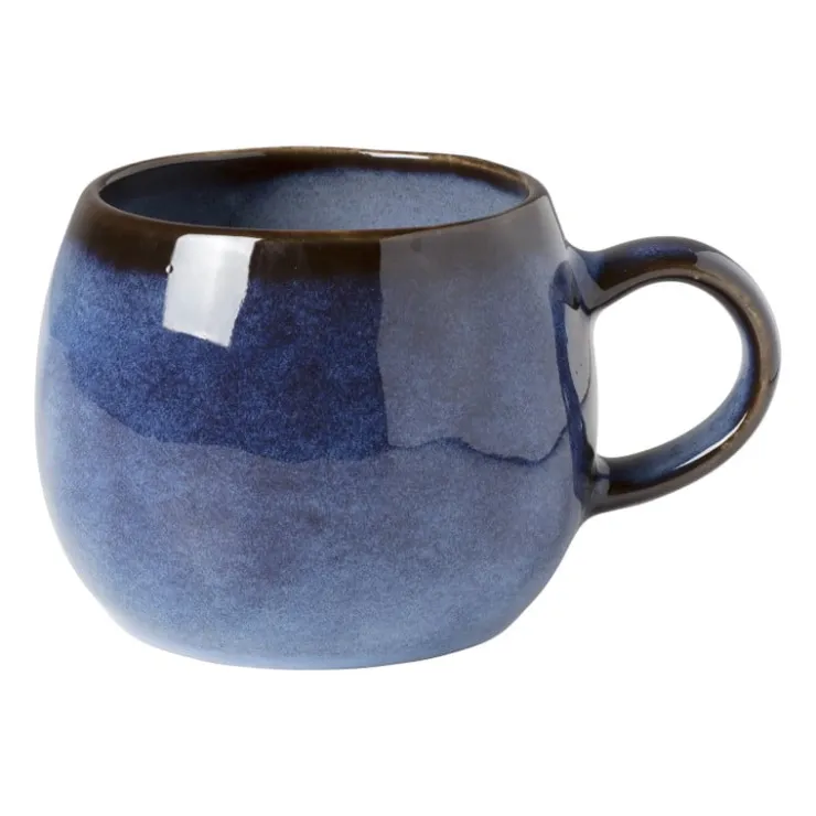 Xenos Mok bol Toscane - donkerblauw - 480 ml- Mokken