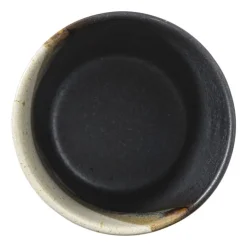 Xenos Mok cortado klein - beige/zwart - 260 ml- Mokken