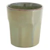 Xenos Mok facet - groen - 150 ml- Mokken