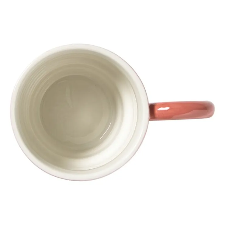 Xenos Mok jolie - roze - 430 ml- Mokken|Kerstservies