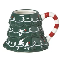 Xenos Mok kerstboom - groen- Kerstcadeaus|Kerstmokken