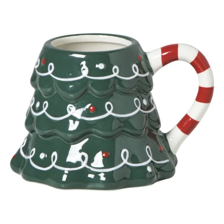 Xenos Mok kerstboom - groen- Kerstcadeaus|Kerstmokken