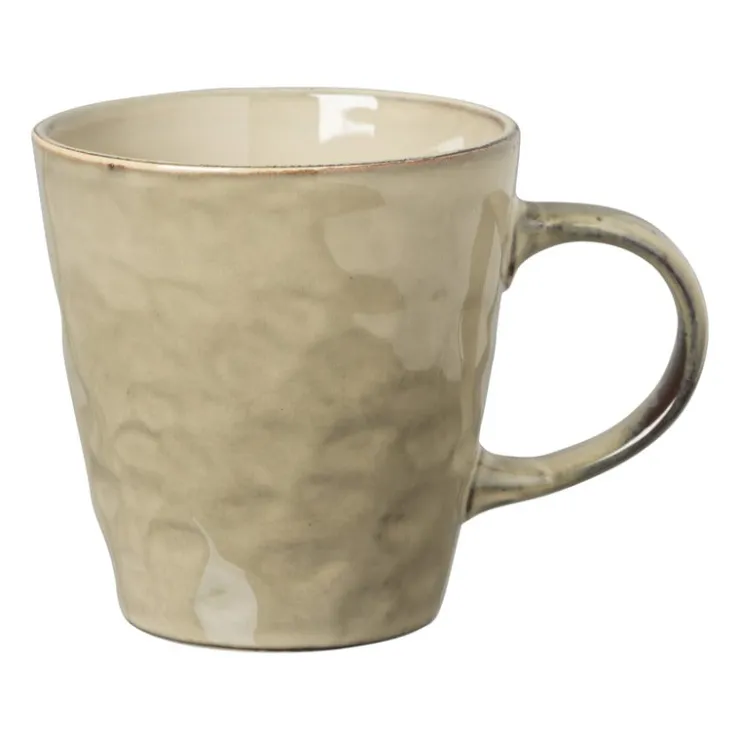 Xenos Mok Toscane - beige - 375 ml- Mokken|Kerstcadeaus