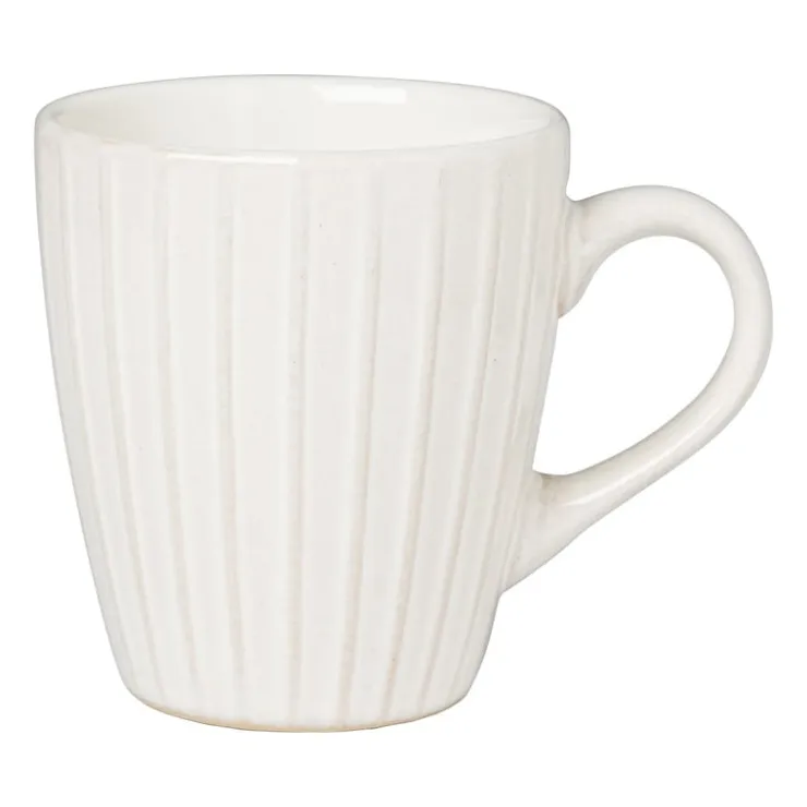 Xenos Mokje relief - wit - 175 ml- Mokken