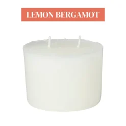 Xenos Navulling geurkaars - lemon bergamot - 350 gram- Geurkaarsen|Geurkaarsen