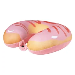 Xenos Nekkussen donut - roze- Reiskussens