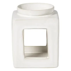Xenos Oliebrander reactive glaze - beige - 11x9x9 cm- Oliebranders