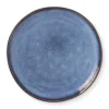 Xenos Ontbijtbord Toscane - donkerblauw - ø20.5 cm- Borden