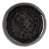 Xenos Ontbijtbord Toscane - zwart - ø20.5 cm- Borden