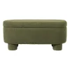 Xenos Opbergbank teddy dodo - groen - 43x100x42 cm- Bankjes