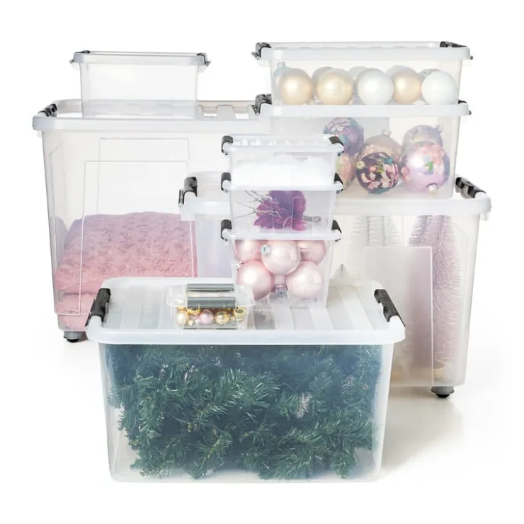 Xenos Opbergbox - 8 liter - 33x22x16 cm- Opbergboxen