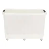 Xenos Opbergbox met wieltjes - 150 liter - 76x48.5x50 cm- Opbergboxen