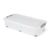 Xenos Opbergbox onder-het-bed - 36 liter - 80x40x18 cm- Opbergboxen