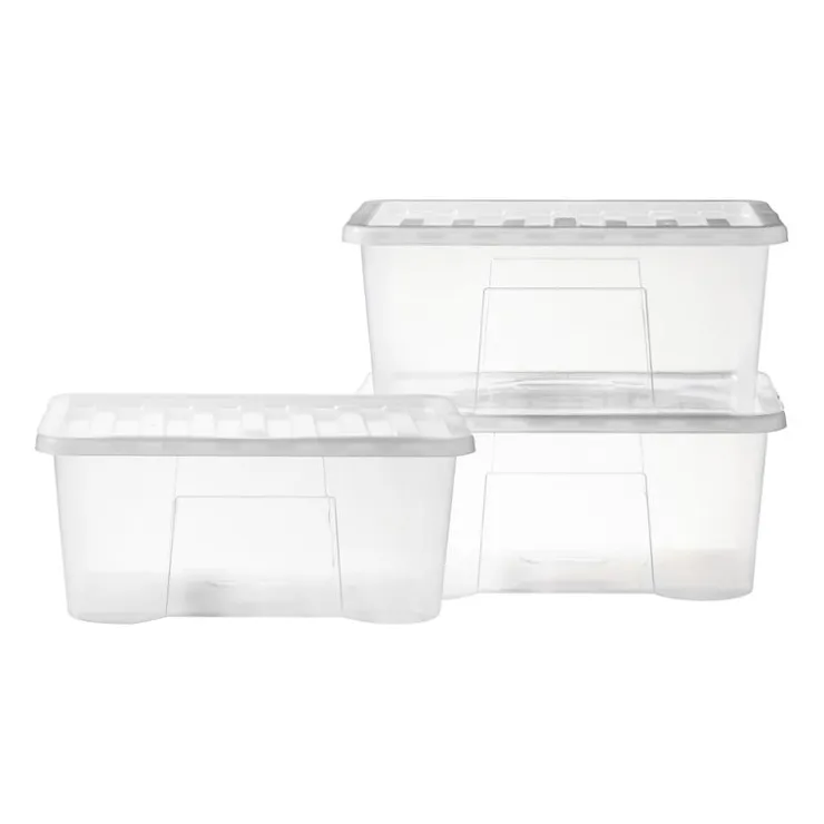 Xenos Opbergbox Quasar - set van 3 - 50 liter- Opbergboxen
