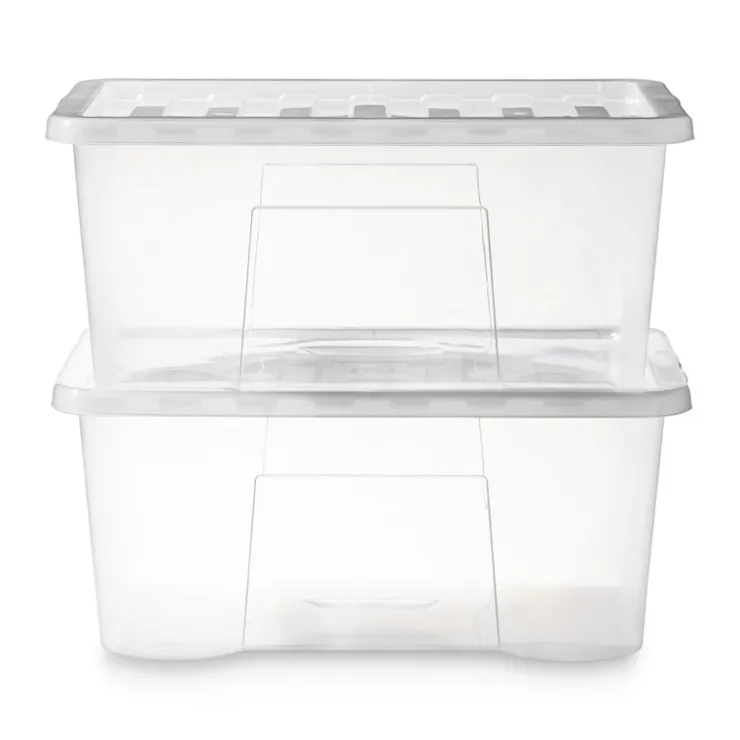 Xenos Opbergbox Quasar - set van 3 - 50 liter- Opbergboxen