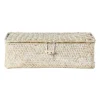 Xenos Opbergdoos zeegras - naturel - 7.5x24x14 cm- Opbergboxen|Kerstcadeaus