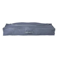 Xenos Opberghoes voor dekbed of kussens - grijs - 15x100x45 cm- Opbergbakken