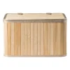 Xenos Opbergmand met deksel Oscar - 20x23x33 cm - naturel- Manden|Manden