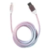 Xenos Oplaadkabel USB naar lightning - 2 meter - regenboog- Opladers
